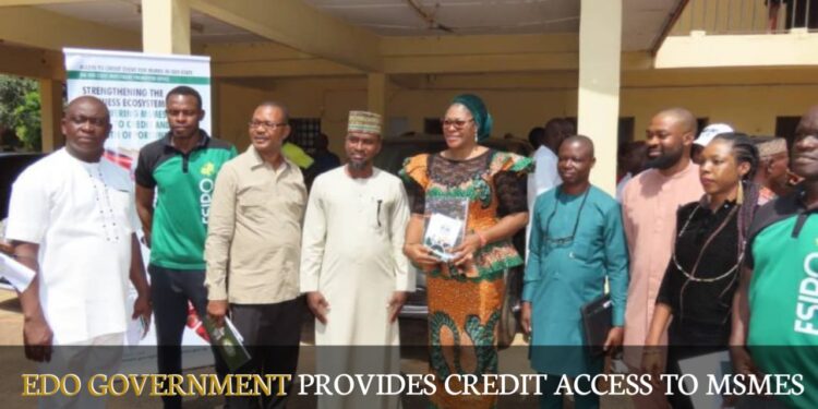 Edo Government Provides Credit Access To MSMEs In Agenebode