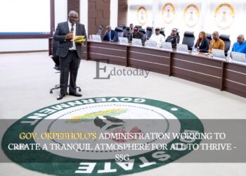 Gov. Okpebholo’s Administration Working To Create A Tranquil Atmosphere For All To Thrive – SSG