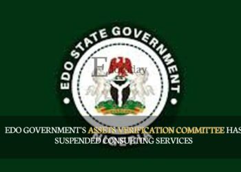 Edo Government’s Assets Verification Committee Has Suspended Consulting Services
