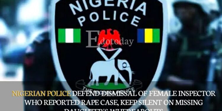 Nigerian Police Defend Dismissal Of Female Inspector Who Reported Rape Case, Keep Silent On Missing Daughter’s Whereabouts