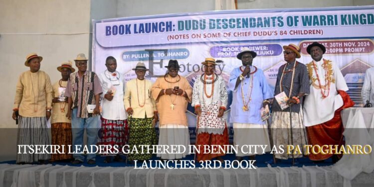 Itsekiri Leaders Gathered In Benin City As Pa Toghanro Launches 3rd Book
