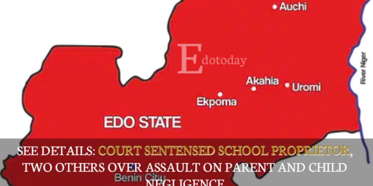 SEE DETAILS: Court Sentensed School Proprietor, Two Others Over Assault On Parent And Child Negligence