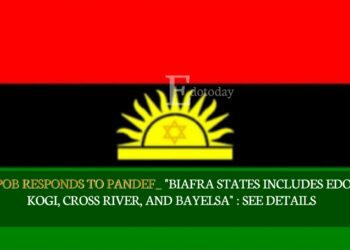 IPOB Responds To PANDEF_ “Biafra States Includes Edo, Kogi, Cross River, And Bayelsa” : SEE DETAILS 