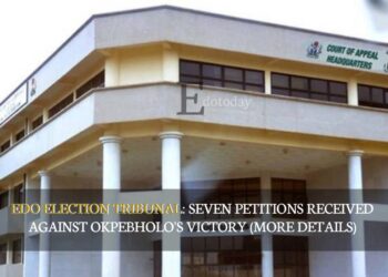 Edo Election Tribunal: Seven Petitions Received Against Okpebholo’s Victory (MORE DETAILS)