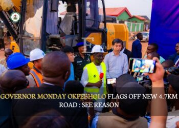 Governor Monday Okpebholo Flags Off New 4.7KM Road : SEE REASON