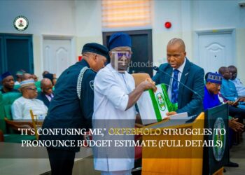 “It’s Confusing Me,” Okpebholo Struggles To Pronounce Budget Estimate (FULL DETAILS)
