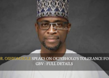 Dr. Oshiomhole Speaks On Okpebholo’s Tolerance For GBV : FULL DETAILS