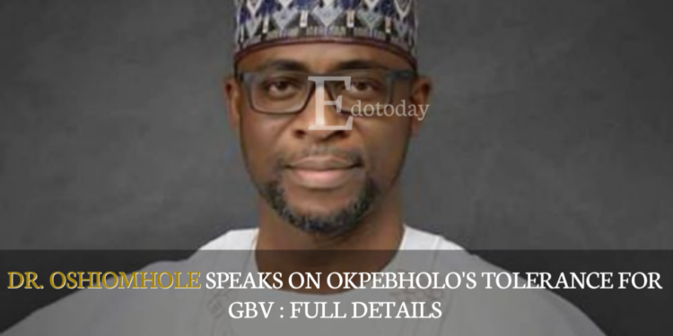 Dr. Oshiomhole Speaks On Okpebholo’s Tolerance For GBV : FULL DETAILS