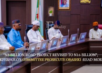 “N8 Billion Road Project Revised To N16 billion”, Okpebholo’s Committee Prosecute Obaseki :READ MORE