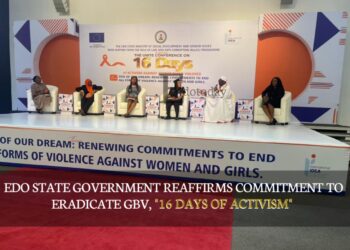 Edo State Government Reaffirms Commitment To Eradicate GBV, “16 Days Of Activism”