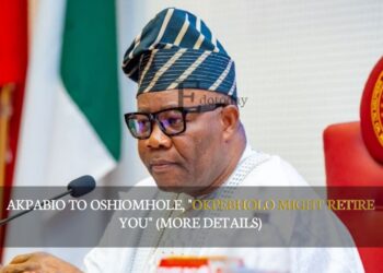 Akpabio To Oshiomhole, “Okpebholo Might Retire You” (MORE DETAILS)