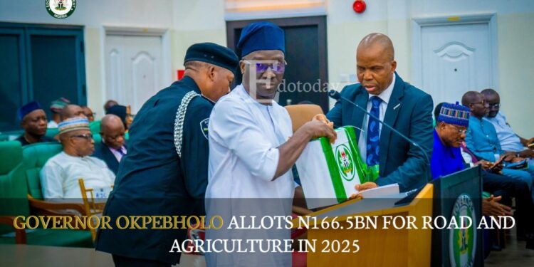 Governor Okpebholo Allots N166.5bn For Road And Agriculture In 2025