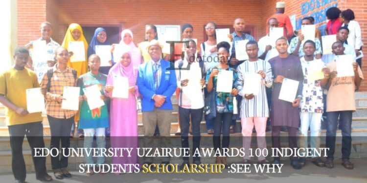 Edo University Uzairue Awards 100 Indigent Students Scholarship :SEE WHY