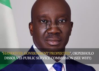 “HANDOVER GOVERNMENT PROPERTIES”, Okpebholo Dissolves Public Service Commission (SEE WHY)