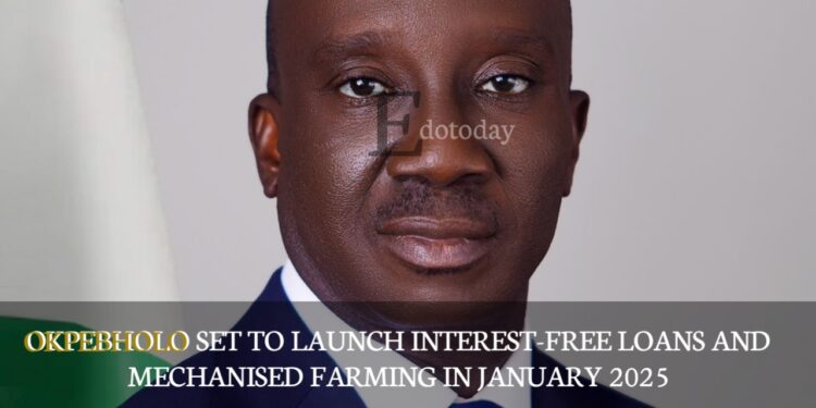 Okpebholo Set To Launch Interest-Free Loans And Mechanised Farming In January 2025