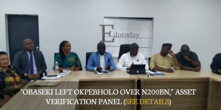“Obaseki Left Okpebholo Over N200bn,” Asset Verification Panel (SEE DETAILS)