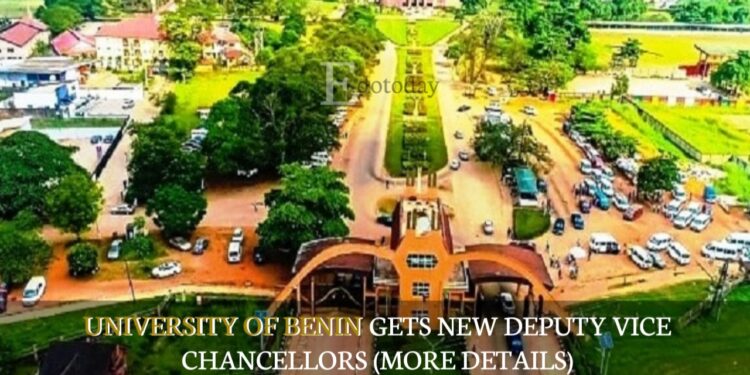 University Of Benin Gets New Deputy Vice Chancellors (MORE DETAILS)