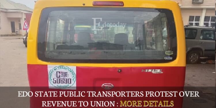 Edo State Public Transporters Protest Over Revenue To Union : MORE DETAILS