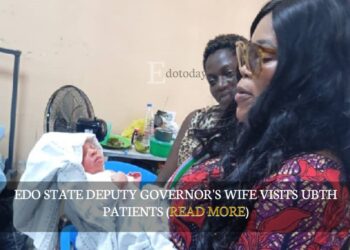 Edo State Deputy Governor’s Wife Visits UBTH Patients (READ MORE)