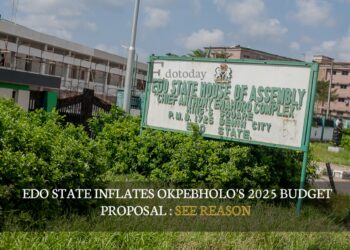 Edo State Inflates Okpebholo’s 2025 Budget Proposal : SEE REASON