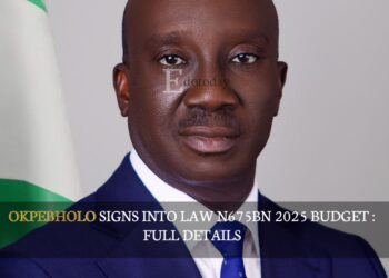 Okpebholo Signs Into Law N675bn 2025 Budget : FULL DETAILS