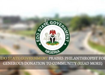 Edo State Government Praises Philanthropist For Generous Donation To Community (READ MORE)