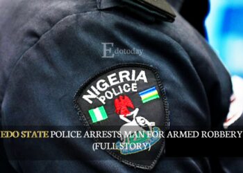 Edo State Police Arrests Man For Armed Robbery (FULL STORY)