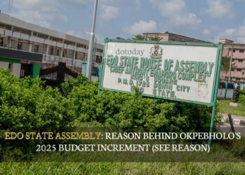EDO STATE ASSEMBLY: Reason Behind Okpebholo’s 2025 Budget Increment (SEE REASON)