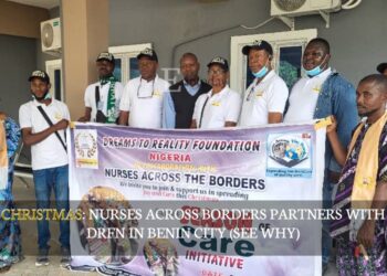 CHRISTMAS: Nurses Across Borders Partners With DRFN In Benin City (SEE WHY)