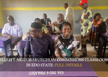 Charity Aiguobarueghian Commissions Classrooms In Edo State: FULL DETAILS