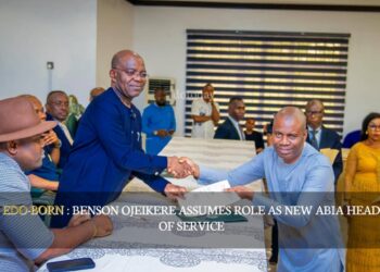EDO-BORN : Benson Ojeikere Assumes Role As New Abia Head of Service