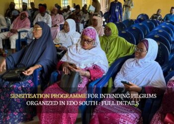 Sensitisation Programme For Intending Pilgrims Organized In Edo South : FULL DETAILS
