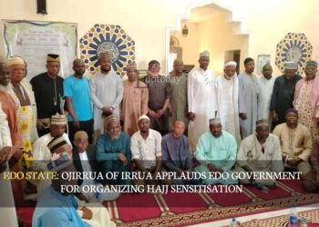 EDO STATE: Ojirrua Of Irrua Applauds Edo Government For Organizing Hajj Sensitisation