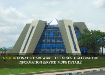 NASRDA Donates Hardware To Edo State Geographic Information Service (MORE DETAILS)