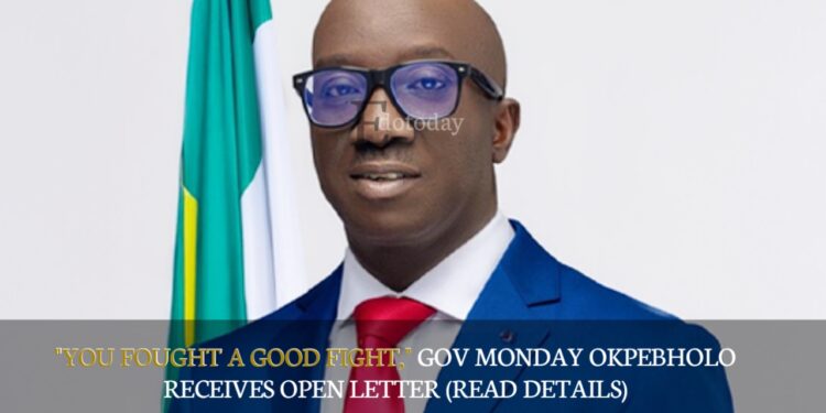 “You Fought A Good Fight,” Gov Monday Okpebholo Receives Open Letter (READ DETAILS)
