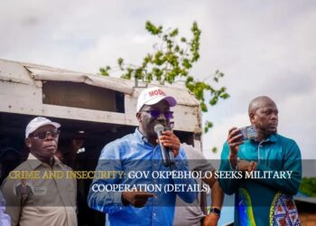 CRIME AND INSECURITY: Gov Okpebholo Seeks Military Cooperation (DETAILS)