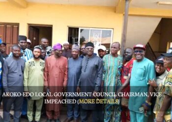 Akoko-Edo Local Government Council Chairman, Vice Impeached (MORE DETAILS)