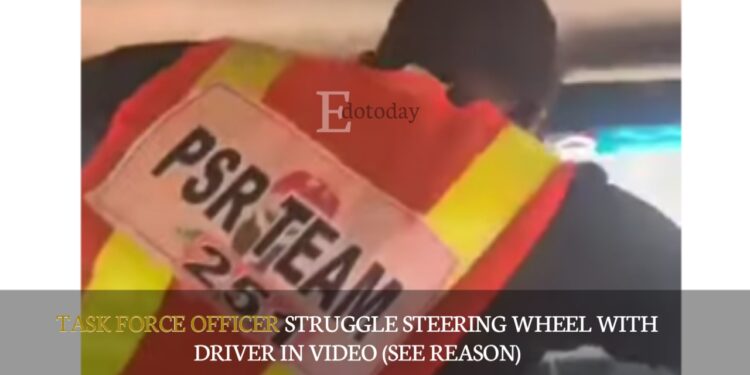 Task Force Officer Struggle Steering Wheel With Driver In VIDEO (SEE REASON)