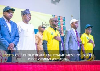 SPORTS: Okpebholo Reaffirms Commitment To Sports Development (DETAILS)