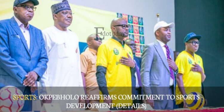 SPORTS: Okpebholo Reaffirms Commitment To Sports Development (DETAILS)