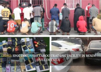 CRIME: EFCC Discovers Yahoo Training Facility In Benin (FULL DETAILS)