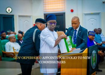 Gov Okpebholo Appoints Portfolio To New Commissioners