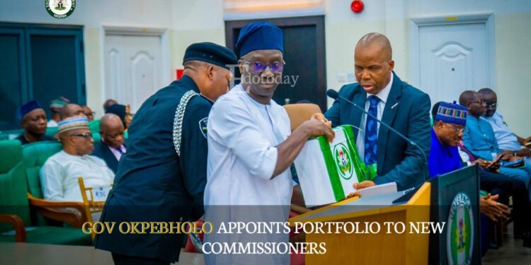 Gov Okpebholo Appoints Portfolio To New Commissioners