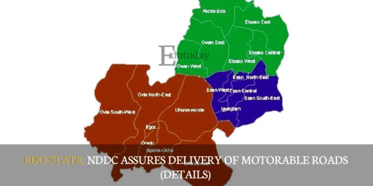 EDO STATE: NDDC Assures Delivery Of Motorable Roads (DETAILS)