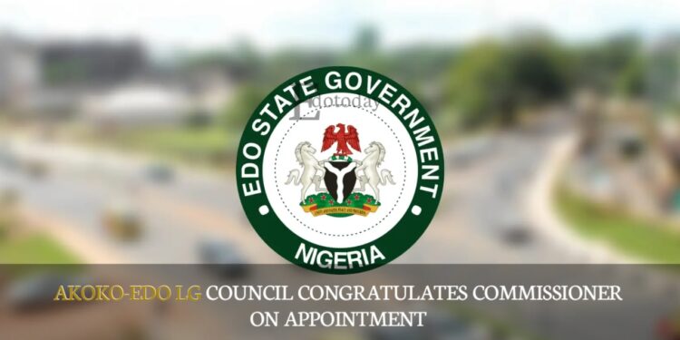 Akoko-Edo LG Council Congratulates Commissioner On Appointment