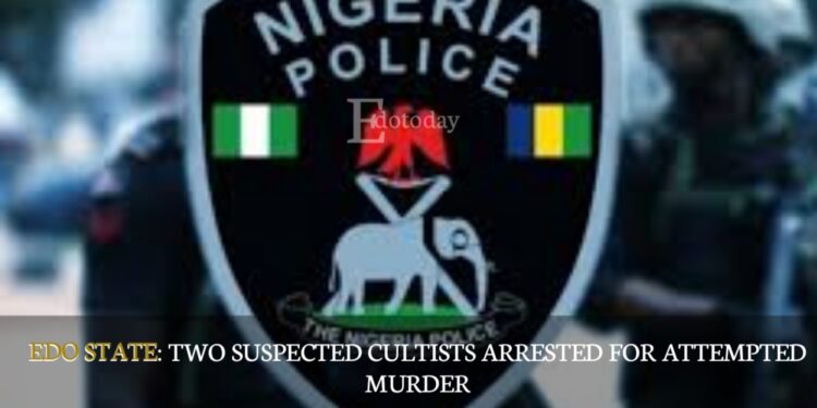 EDO STATE: Two Suspected Cultists Arrested For Attempted Murder