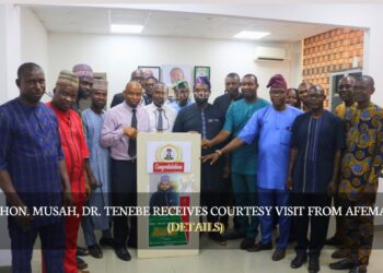 Hon. Musah, Dr. Tenebe Receives Courtesy Visit From Afemai (DETAILS)
