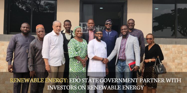 RENEWABLE ENERGY: Edo State Government Partner With Investors