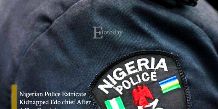 Nigerian Police Extricate Kidnapped Edo chief After 4-Day Captivity