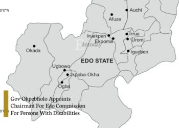 Gov Okpebholo Appoints Chairman For Edo Commission For Persons With Disabilities